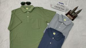 Áo Thun Nam Trung Niên  Có Túi- Áo Táo chất Thun Cotton Người Lớn Trơn Cổ Bẻ From Rộng Tay Lỡ  AP002 Đủ Màu Size Từ 50 - 75kg ( Áo Polo Nam Trung Niên )