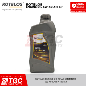ROTELOS ENGINE OIL FULLY SYNTHETIC 5W-40 API SP ACEA C3 ULTRA PERFORMANCE FOR GASOLINE & DIESEL (1 LITER) (4 LITERS)