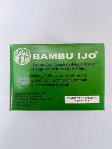 Pupuk Cair Lengkap NPK 12% BAMBU IJO isi kemasan 12 ml dari Rabana Agro