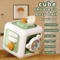 Little Buddy 6-in-1 Baby Activity Ball Toy Montessori Cube Toy Infant Hand Training Educational Toy. 