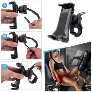 Motorcycle Phone Holder 15W Wireless USB-QC3.0 Fast Charging Bike Smartphone Stand 360 Cellphone Support Durable