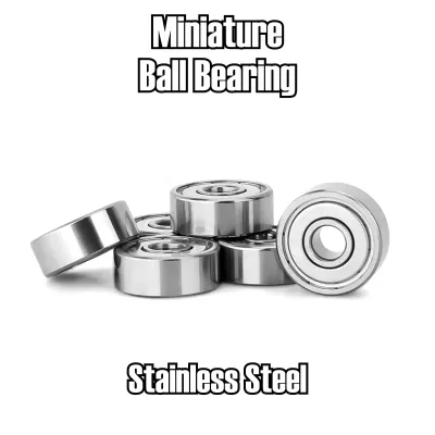 Stainless Steel Metric Miniature Small Precision Ball Bearing for Spinning Baitcasting BC Fishing Reel