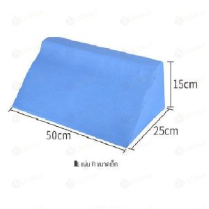 ลดราคา Abloom หมอนรองขา ทรงสามเหลี่ยม มีซิป รุ่น R Shape Triangle Shape Leg Pillow Bed Wedge Pillow(มีขนาดให้เลือก) หมอนสามเหลี่ยม หมอนรองเท้า