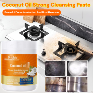 Kitchen Cleaner Coconut Oil Strong Cleansing Paste Powerful Decontamination And Rust Remover For Oil Stain And Rust