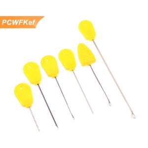 【PCWFKef】 3 cái móc khoan cá chép công cụ câu cá Kit mồi pins threading mồi rigging baiting kim baiting Giàn Khoan công cụ phụ kiện câu cá