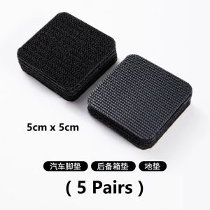 Car Carpet Mats Invisible Fixing Stickers Clip Anti-Skid High Temperature Velcro