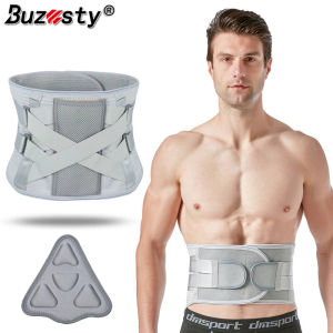 Nẹp lưng buzesty cho phụ nữ đau lưng dưới với hệ thống hỗ trợ Bionic Đai đeo hỗ trợ thắt lưng dệt kim có thể điều chỉnh thiết kế lưới thoáng khí với đệm thắt lưng 3D ví thoát vị đĩa đệm đau thần kinh tọa vẹo cột sống