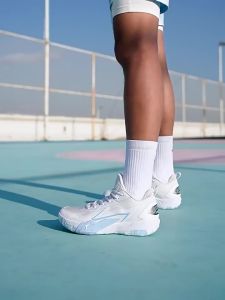 Qiaodan Mens Breathable Lightweight Basketball Shoes Anti-Slip Sports Sneakers QXA013262104