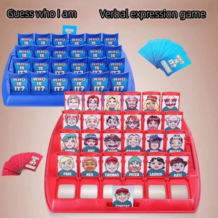 Guess Who I Am Board Game Children S Puzzle Parent Child Interactive Thinking Logic Training Toy Guess Who I Am Board Game Children S Puzzle Parent Child Interactive Thinking Logic Training Toy