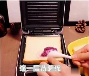 Sandwich Breakfast Maker Mini Sandwich Maker Sandwich Maker with Non-Stick Plates Compact Design