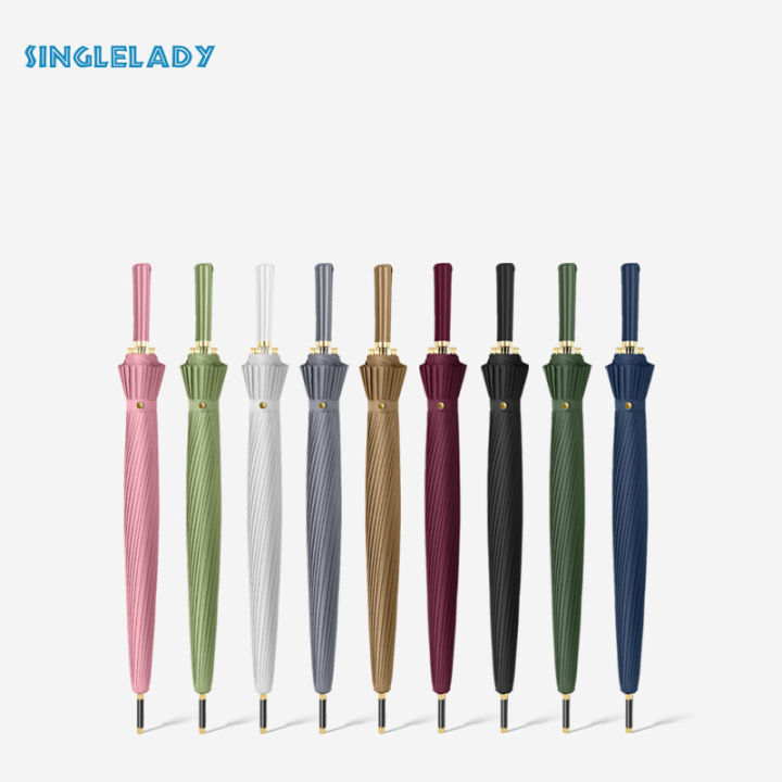 SINGLELADY [Miễn Phí Vận Chuyển]Dù lớn thẳng cán ô Dài 24 xương cực lớn ...