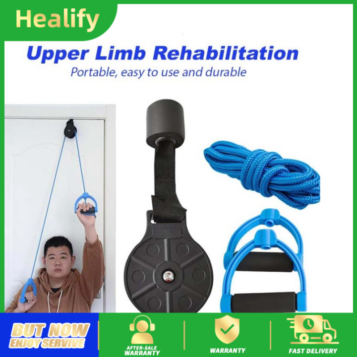 Shoulder Pulley Rings Elderly Stroke Upper Limb Rehabilitation Training ...