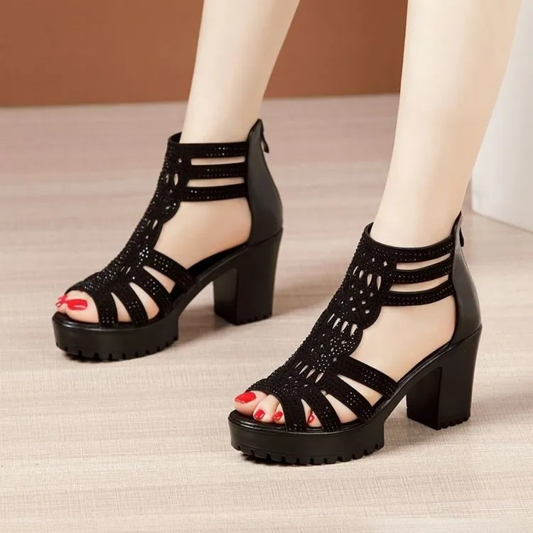 Black shop casual heels