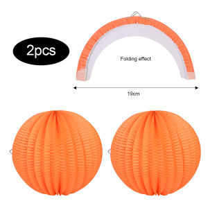 YESPERY 20cm Paper Lanterns Honeycomb Lantern Pleated Wedding Party Birthday Baby Shower Decoration Home Event Decor Kids Favor Gift