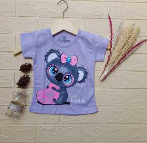 KAOS ANAK CEWEK 1-4 TAHUN/KAOS ANAK PEREMPUAN/ATASAN KAOS ANAK/ATASAN ANAK CEWEK