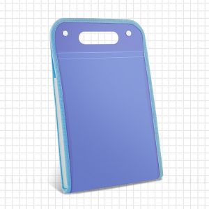 Harga Grosir - Tas File Transparan dengan Handle / Map Dokumen 13 Sekat A4