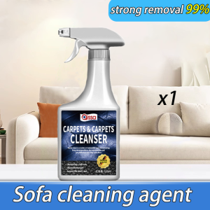 Germary Multipurpose Stain Remover Spray 500ML - Fragrance-Free Deep Cleaning Formula for Carpets Upholstery and Fabrics
