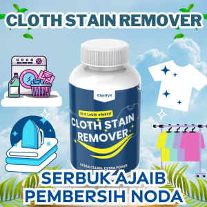 ClaryFix – Serbuk Pembersih Ajaib Penghilang Noda Kotoran di Pakaian & Kain