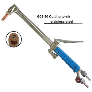 Gas Cutting Torch Cutting Tips Stainless steel three-G02-30 Anti-tempering Oxygen Propane Acetylene Gas USA Style Metal