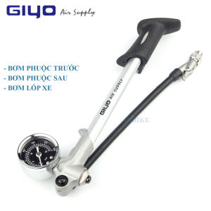 Bơm Phuộc Hơi Xe Đạp GIYO GS-02D Ống Bơm Fork MTB