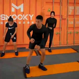 Sliding Mat Yoga Sports Fitness Glide Plate Skating Training Glide Mat Roller Skating Leg Exercise