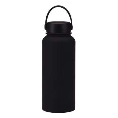 1000ml Cute Thermos Bottle Large Tumbler With Handle Stainless Steel Thermal Cup Portable Sport Water Bottle Gift