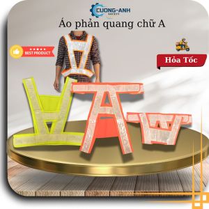 Áo Phản quang chữa A áo bảo hộ lao động phản quang áo phản quang công trường áo phản quang kỹ sư công nhân lao động hàng chất lượng cao giá rẻ Loại 1