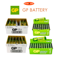 GP Battery - Ultra Alkaline Battery / Greencell Extra Heavy Duty. 
