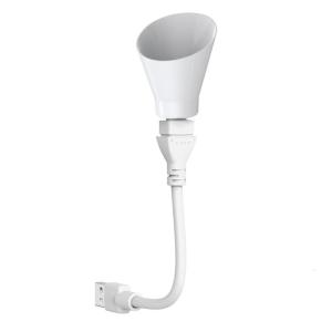 Flexible Goosenecks USB LED Desk Lamp With Adjustable Warm White Lights For Bedroom Reading Nightlight Dorm Room