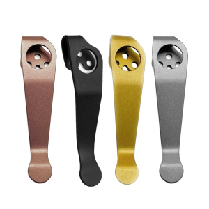 Fold Knifee Clip Titaniums Alloy Back Clip Pocket Clamps Knifee Clip Making Knifee Pocket Clips Tool DIY Accessories