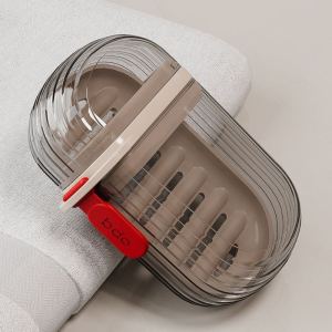 Travel Soap Box and Toothbrush Organizer Portable Soap Case and Toothbrush Box for Bathroom and Travel