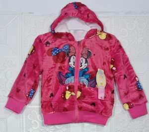 JAKET BORDIR PINK ANAK 0-4 TAHUN TERMANIS