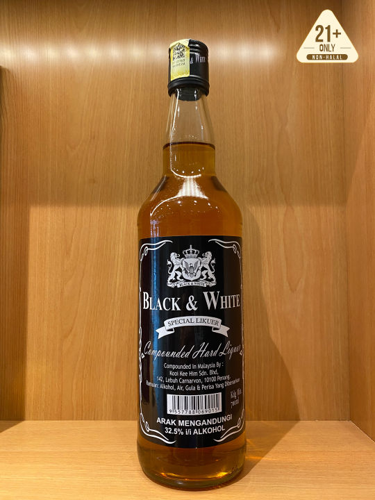 Black White Whisky 700ml Lazada