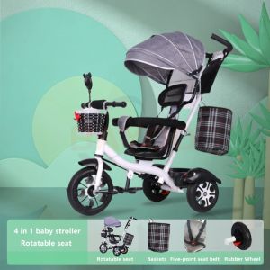 Bayoo Stroller Bike for Baby Girl Three-wheeled Stroller Bike for Kids 1 Year Old 2 To 5 Years