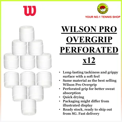 Wilson Pro Overgrip x12 Tennis Overgrip
