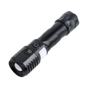 NALANILI Có thể sạc lại bằng USB Đèn pin LED ABS Chùm tia có thể điều chỉnh độ phóng đại Đèn pin có thể điều chỉnh độ phóng đại Thời gian hoạt động dài Đèn pin sạc lại được Chiếu sáng ngoài trời