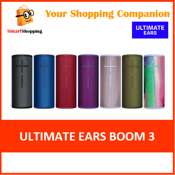 Ultimate Ears BOOM Portable Bluetooth Speaker UE Waterproof