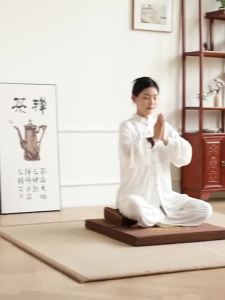 【Ship in 24H】打坐垫/禪修墊/靜坐墊/冥想坐垫/拜佛垫/蒲团家用椰棕静悟垫子放松心灵可折叠 Meditation Cushion Meditation Mat 60cm/ 70cm/ 80CM