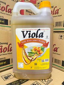 Minyak goreng viola 5 liter 1 dus isi 4 pcs