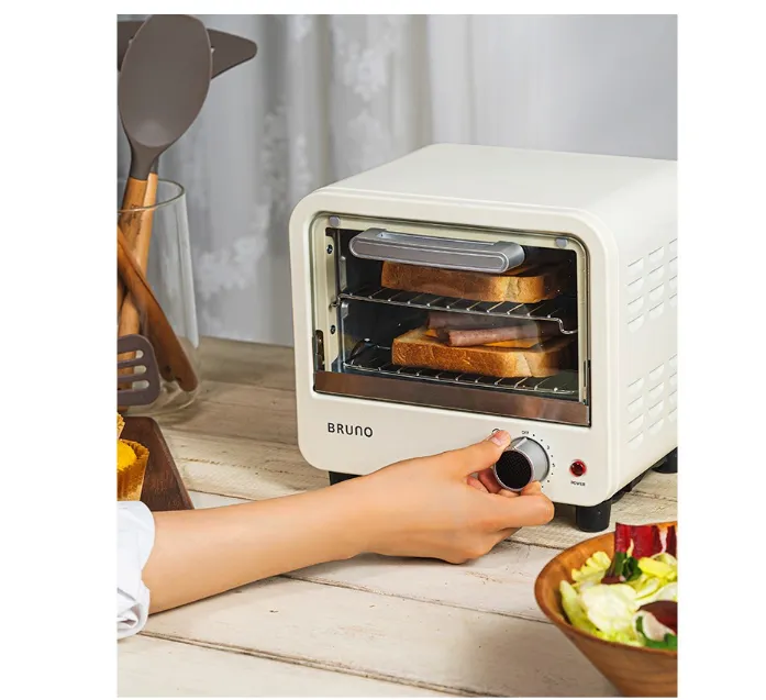 Restock Promo 50%* [BRUNO] Mini Oven Toaster (OTC2102-B