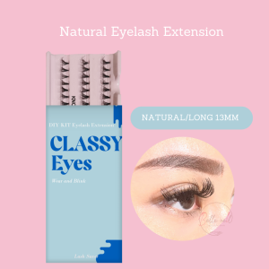 PAKET C BULU MATA NATURAL TANAM KNOT FREE / EYELASH EXTENSION - C