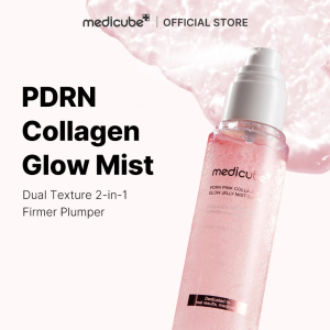 [SG Local Stock] Medicube essence spray glue salmon PDRN pink collagen brightening jelly spray essence peptides shrink pores
