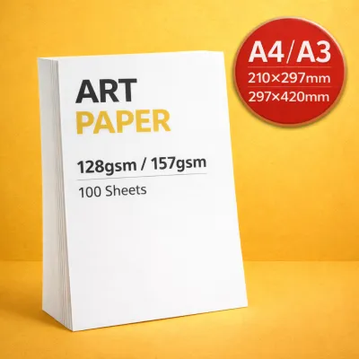 𝗣𝗥𝗜𝗡𝗧 𝗦𝗢𝗨𝗥𝗖𝗘 - A4 A3 SRA3 Art Paper 128gsm 157gsm