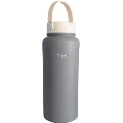 Camel POLAR 100 1.0L Ceramic Coated Stainless Steel Vacuum Insulated Bottle Grey GY