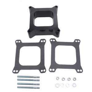 Easy Installation Carburetor Spacers with Screws Gasket Open Phenolic Carburetor Spacer for 4bbl BBC Engine