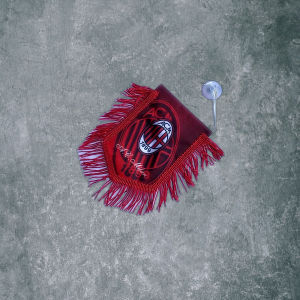 Aksesoris Pennant Segilima Mini Club Sepakbola AC MILAN Cocok Untuk Hiasan Kamar