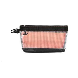 Transparent PVC Waterproof Antistatic Tool Bag With Metal Hook Lightweight 1680D Oxford Fabric For Outdoor Indoor Use