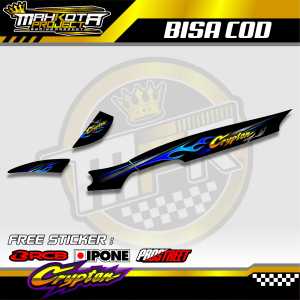 STRIPING VARIASI YAMAHA CRYPTON / STICKER LIST MOTOR YAMAHA CRYPTON