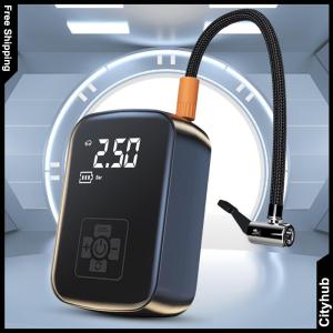 Inflator Portable Air Compressor Portable Electric Air Inflator Cordless Easy Operation Car Air Compressor for Car Tires