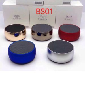 Loa Bluetooth Vỏ Nhôm Âm Thanh Hay Bass Căng To Rõ BS01/BS02